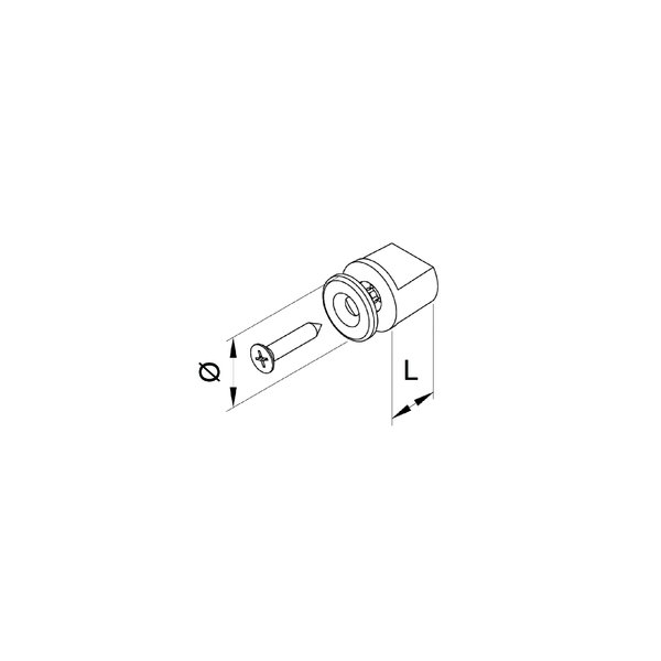 Konische stoothaak - cylinder